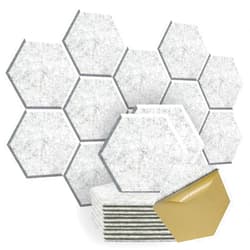 SHJADE Self-Adhesive Acoustic Panels, 12 Pcs 12