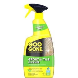Goo Gone Grout & Tile Cleaner - 28 Ounce - Removes Tough Stains Dirt Caused By Mold Mildew Soap Scum and Hard Water Staining - Safe on Tile Ceramic Porcelain