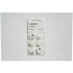 Siemens Click Dome 4 mm Open For RIC Hearing Aids - 6 Domes Each by Estwarkim
