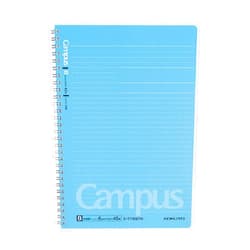 Kokuyo Campus Twin Ring Notebook - Semi B5 - Dotted 6 mm Rule - 40 Sheets