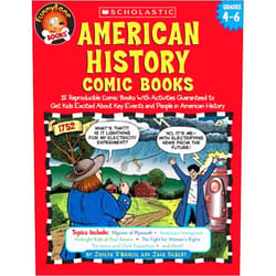 Joseph D'Agnese,Jack Silbert FunnyBone Books: American History Comic Books: Twelve Reproducible Comic Books With Activities Guaranteed to Get Kids Excited About Key Events and People in American History