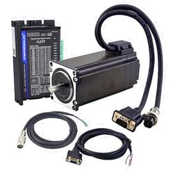 STEPPERONLINE Closed Loop Stepper Motor 1 Axis CNC KIT 3.0 Nm/424.92oz.in Nema 23 Motor & 0-8.0A 24-48VDC Closed Loop Stepper Driver CL57T V4.1
