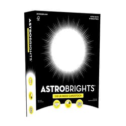 Astrobrights Premium Astrobrights White Cardstock, 8.5