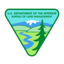 United States US Department of Interior Bureau of Land Management Seal Insignia - Window Bumper Laptop Sticker