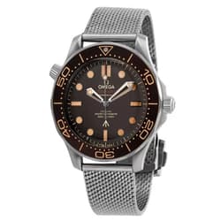 Omega Seamaster Diver Chronometer 42mm Mens Special Edition 007 Watch 210.90.42.20.01.001