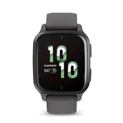 Garmin Venu® Sq 2 GPS Smartwatch, All-Day Health Monitoring, Long-Lasting Battery Life, AMOLED Display, Slate and Shadow Gray