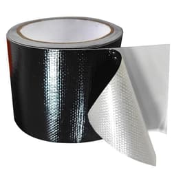 Birllaid Awning Repair Tape for Tarp, Heavy duty Outdoor Repair Tape for Canvas, Boat Covers, Tent, Sail Tape, Tear Repair Patch Kit, Waterproof, UVproof repair tape, Black