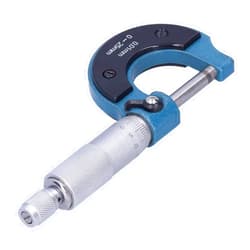 Luqeeg Micrometer Guage, Outside Micrometer, 0‑25mm Range 0.01mm Resolution 0.03mm Accuracy Professional Thickness Gauge, High Quality Outside Metric Micrometer Micrometer Measuring Tool
