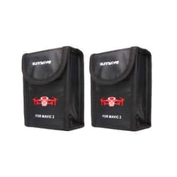 RotorLogic Mavic 2 LiPo Battery Safety Storage Bag for 1pc DJI Mavic 2 Pro/Zoom Drone Flight Battery (2-Pack)