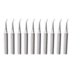 Saipe 10 Pieces Soldering Iron Tips, 900M-T Solder Welding Replacement Tip Kit for Hakko, Radio Shack, TENMA, ATTEN, Quick, Aoyue, Yihua Soldering Station (900M-T-IS)