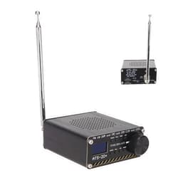 Ciciglow ATS 20+ Radio Receiver, High Sensitivity, Portable Small World Band Digital Receiver with Multiple Channels and High Sensitivity for Outdoor Camping and Home
