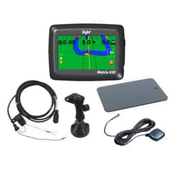 Farmer Bob's Parts Teejet 430 Matrix Kit w/Patch Antenna & Power Battery Cable USA Made Farmer Bob's Parts GD430-GLO-P-B