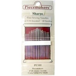 Piecemakers Sharps Sewing Needles Sizes 5-10