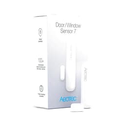 Aeotec Door Window Sensor 7, Z-Wave Plus Enabled Zwave Hub Required, Gen7, White (Door/Window Sensor 7)