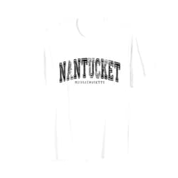 Threadrock Massachusetts Nantucket Massachusetts Vintage Retro US City State Travel T-Shirt