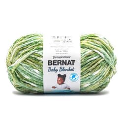 Spinrite Bernat Baby Blanket Big Ball Yarn-Leafy Greens