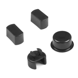 Leediga 4 PCS Car Tailgate Hinge Pivot Bushing Kit, 3 Specs Left and Right Tailgate Insert, ABS Durable Anti-Rust Replace 55274936AC/E7TZ-99430B22-A, Compatible with Dodge Ram Ford F-Series (Black)