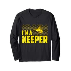Bumble Bee Keeper Costumes For Men Co.. I'm A Bee Beekeeper Bumblebee Honeybee Keeping Bee Keeper Long Sleeve T-Shirt