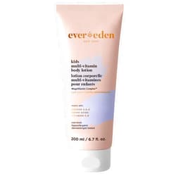 Evereden Kids Multi-Vitamin Body Lotion (6.7 fl.oz., Cool Peach): Gentle & Non-Toxic Moisturizing Kids Lotion | Nourishing & Protective Lotion for Kids