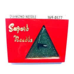 Durpower Phonograph Record Turntable Needle Compatible with MODELS GENERAL ELECTRIC V946R Mustang II NEEDLES ASTATIC N74-SD