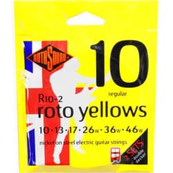 Rotosound Roto Yellows Double Deckers Electric Guitar Strings 2-Pack