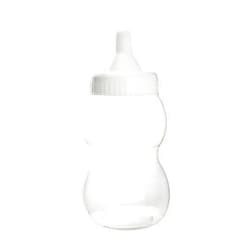 Firefly Imports Jumbo Milk Baby Bottle Coin Bank Plastic Container Baby Shower Game Favor, 13-inch, White