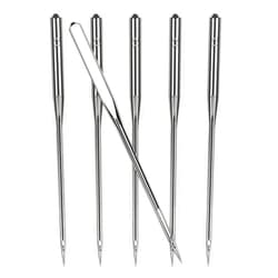 HLARTNET 50 Pcs Size 80/12 Universal Embroidery Sewing Machine Needles, Compatible with Singer, Organ, Schmetz Home Sewing Machine