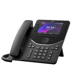 Cisco DP-9861 IP Phone - Corded - Corded/Cordless - Bluetooth, Wi-Fi - Desktop - Carbon Black - 10 x Total Line - VoIP - 5