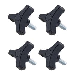 SANJOON 481625-01 Mower Deck Wing Nut Knob 3/8-16,Compatible with Grass Catcher Cheetah Scag Turf Tiger STT52-22CH STCII-48V-22FS STT-28CAT-SS