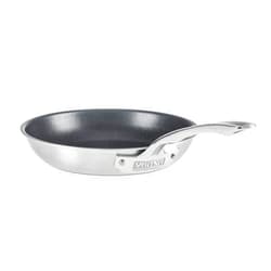 VIKING Culinary Professional 5-Ply Stainless Steel Nonstick Fry Pan, 10 Inch, Ergonomic Stay-Cool Handle, Dishwasher, Oven Safe, Works on All Cooktops including Induction