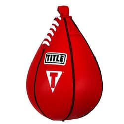 Title Boxing Super Speed Bag, Red, 6