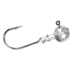 AMYSPORTS Bass Saltwater Jig Head Hooks Freshwater Sharp Jig Hooks Lead Round Ball Fishing Jigs Lead 1/8oz-1/2oz