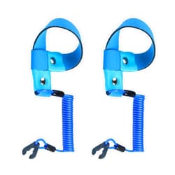 GZZTORES 2PCS Kill Switch Lanyard for Boat Jet Ski Lanyard Wrist Strap Replace EW2-68348-00-00 Suit for Yamaha Marine Outboard Motor Ignition Emergency Kill Stop Cord Tether (Blue)