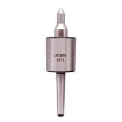 BestParts MT1 Rotary Bearing Heavy Duty Live Tailstock Center, Woodworking Tapered Turning Center, Morse Taper, MT1 Live Centers with 60 Degree Point and 0.000197
