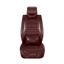 Gullivery Car Seat Cover for 7Series NewEnergy 740le xdrive 5-Seats Protection Soft Waterproof Full Set PU Leather Car Front+Rear Seat Pads Black Coffee Luxury 9PCS