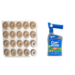 Summit...responsible solutions Summit Mosquito Dunk 155 Count & Cutter 32 fl Oz Backyard Bug Control Spray Kills Mosquitoes, Fleas & Ants