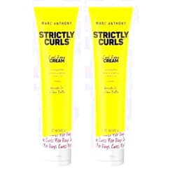 Marc Anthony Curl Envy Cream, Strictly Curls - Curl Defining Cream Softens Coarse Curls, Adds Bounce & Fights Frizz with Avocado Oil & Shea Butter - Sulfate-Free Hair Products for Curly Hair - 6 Oz