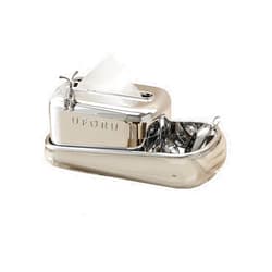 Fsawdnn Rabbit Multi Functional Creative Spring Tissue Box Cover Tissue Holder Napkin Dispense Comes with Storage Tray Suitable for Bathrooms Dressing Tables Countertops and Offices (Electroplated Silver)