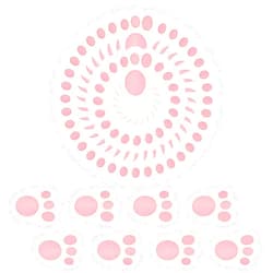 AhfuLife Easter Bunny Paw Print, 60 PCS Paper Garden Lawn Decorations, Rabbit Floor Footprints Decoration for Children Garden Outdoor Yard Lawn Signs Party Decorations Birthday Party Supplies