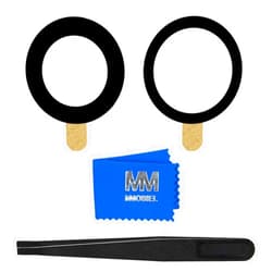 MMOBIEL Rear Camera Glass Lens Compatible with iPhone 13/13 Mini 2021 Camera Glass with Double Sided Adhesive Tweezers and Cloth Included