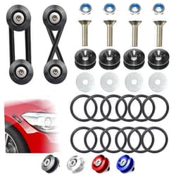 BFXM Universal Car Bumper Quick Release Clips Fasteners Kit, Front and Rear Bumper Fasteners, Ultimate Fastening Solution for Quick Bumper Release.