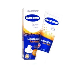 Blue Emu Blue-emu lidocaine Pain Relief Cream Non-Child Resistance Cap, Odor Free, 2.7 Ounce