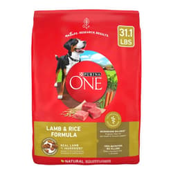 Purina ONE Dry Dog Food Lamb and Rice Formula - 31.1 lb. Bag