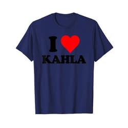 Deutschland Cities Towns Merch Tees And Stuff I Heart Kahla Germany Love German Souvenir Item T-Shirt