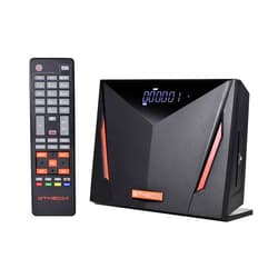 GT MEDIA GTMEDIA V8 UHD 4K Ultra HD Digital Satellite Receiver, FTA H.265 TV Sat Decoder DVB-S/S2/S2X+T/T2/Cable/ISDB-T/ATSC-C, Built-in 2.4G WiFi, Supports CA Smart Card, Biss Auto-roll.