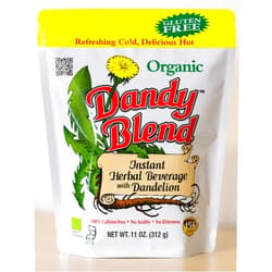 Dandy Blend 156 Cup Bag of Certified Organic Dandy Blend Instant Herbal Beverage with Dandelion, 11 oz. (312g) Bag 11 Ounce (Pack of 1)