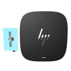 HP Thunderbolt Dock 120W G4 4J0A2AA#ABA Port Replicator Bundle with Docztorm Hub (Universal Thunderbolt/USB-C Docking Station, Single Cable for Charging, Data Transfers to Any Brand Laptop)