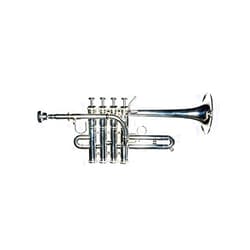 Queen Brass Piccolo Bb Trumpet Premium Kit for Beginners & Students, Brass Musical Instrument with Sturdy Case, 7C Mouthpiece, Complete Cleaning Set Open Box Special