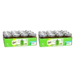 Ball Glass Mason Jars Regular Mouth 16oz (Pack of 24) with Lids and Bands, Used for Canning, Pickling, Juice, Jam, Jelly