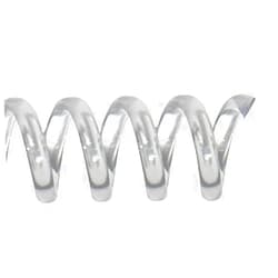TruBind 16mm (5/8 in.) Spiral Binding Coils for Reports, Presentations and Proposals | 4:1 Pitch | 12 in. Length | Clear | 135 Sheets Binding Capacity | 100 Pack